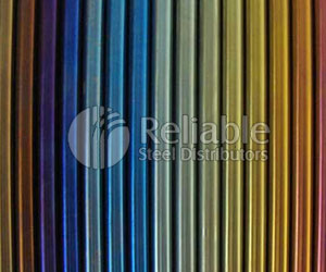 Stainless Steel Colour Coated Pipe Manufacturer in India