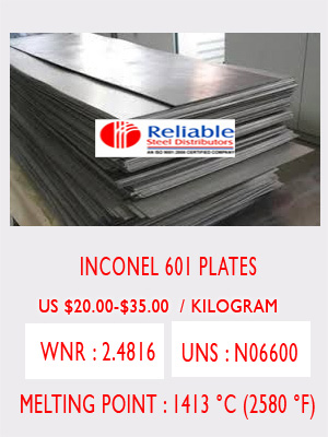 Inconel 601 sheet price